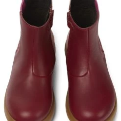Camper Stiefeletten " Duet " In Bordeaux / Rosa -camper shop camper stiefeletten duet in bordeaux rosa 2