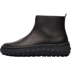 Camper Stiefeletten " Ground " In Schwarz