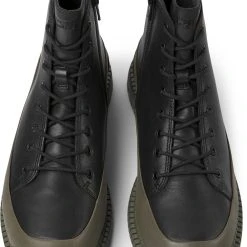 Camper Stiefeletten " Pix " In Schwarz / Dunkelgrün -camper shop camper stiefeletten pix in schwarz dunkelgrun 2