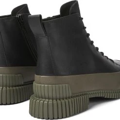 Camper Stiefeletten " Pix " In Schwarz / Dunkelgrün -camper shop camper stiefeletten pix in schwarz dunkelgrun 3